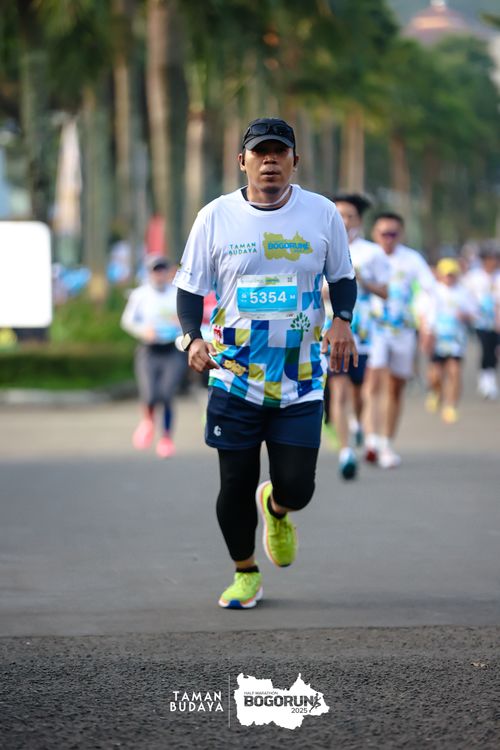 Race photo from Taman Budaya x BOGORUN 2025