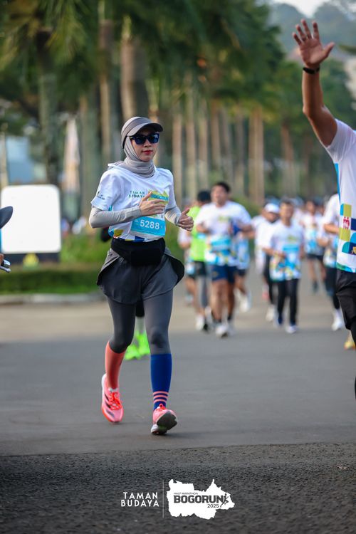 Race photo from Taman Budaya x BOGORUN 2025