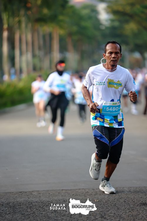 Race photo from Taman Budaya x BOGORUN 2025