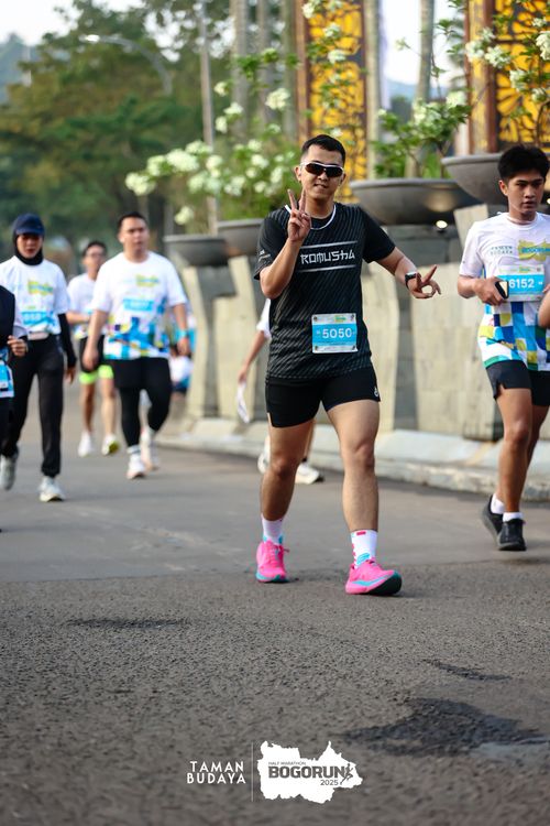 Race photo from Taman Budaya x BOGORUN 2025