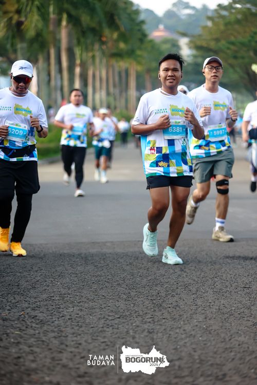 Race photo from Taman Budaya x BOGORUN 2025