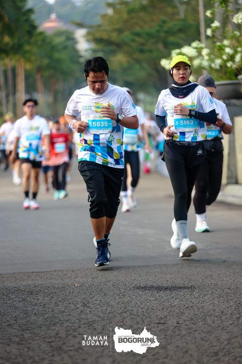 Race photo from Taman Budaya x BOGORUN 2025