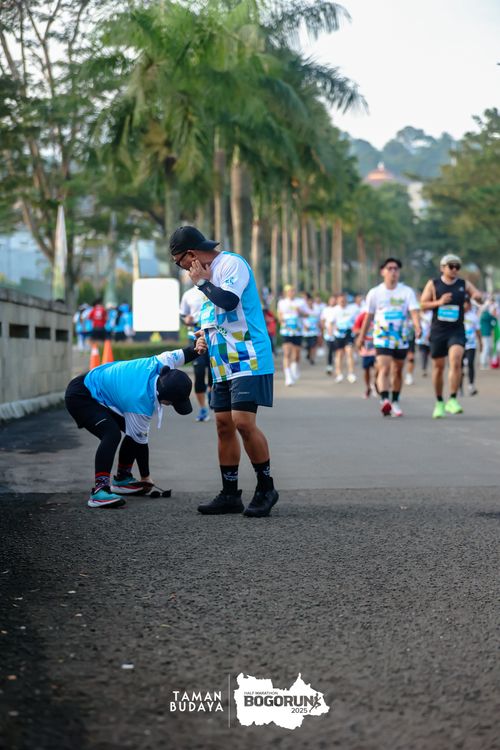 Race photo from Taman Budaya x BOGORUN 2025