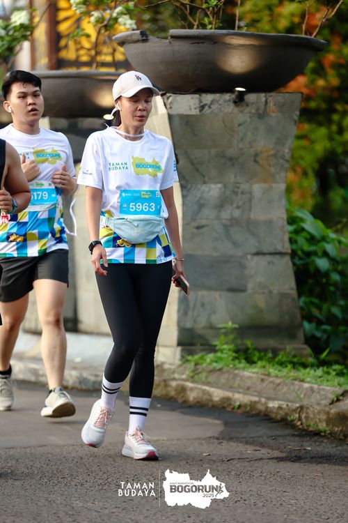 Race photo from Taman Budaya x BOGORUN 2025