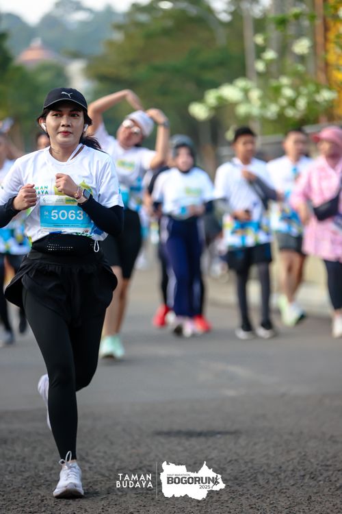 Race photo from Taman Budaya x BOGORUN 2025