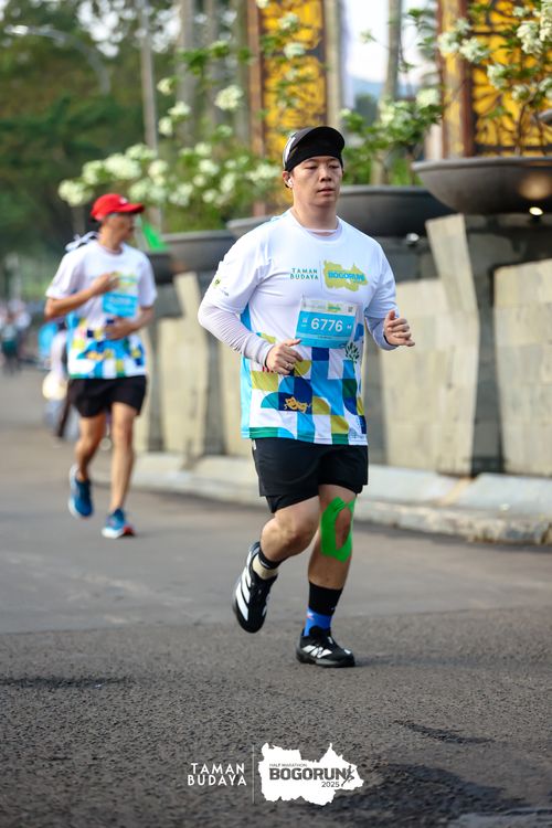 Race photo from Taman Budaya x BOGORUN 2025