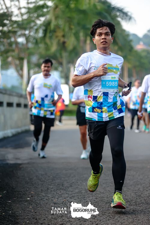 Race photo from Taman Budaya x BOGORUN 2025