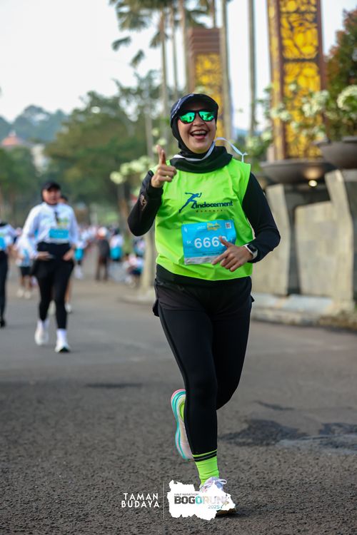 Race photo from Taman Budaya x BOGORUN 2025