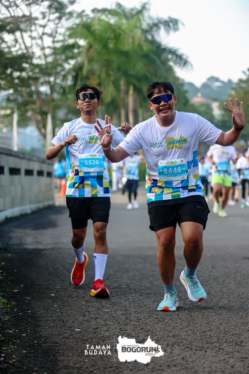 Race photo from Taman Budaya x BOGORUN 2025
