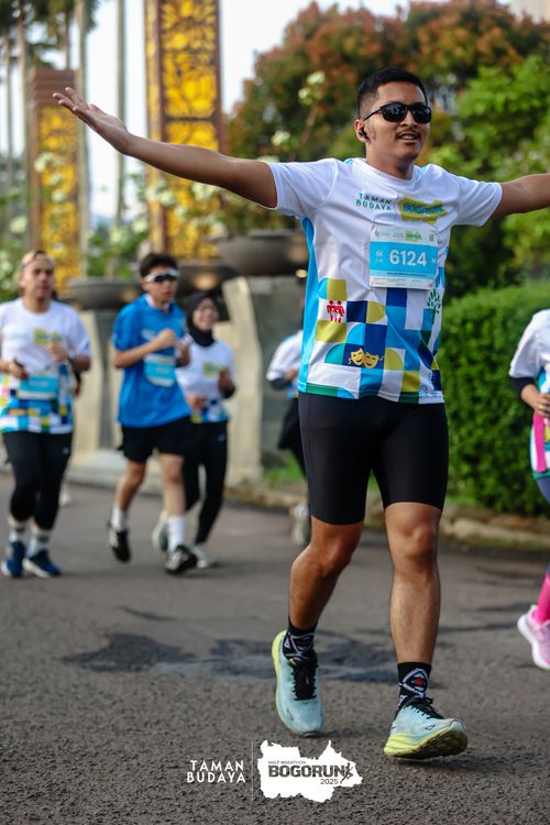 Race photo from Taman Budaya x BOGORUN 2025