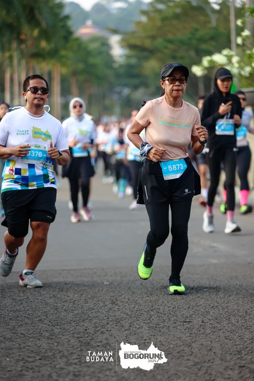 Race photo from Taman Budaya x BOGORUN 2025