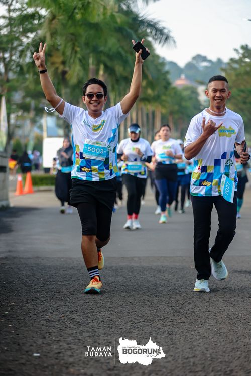 Race photo from Taman Budaya x BOGORUN 2025