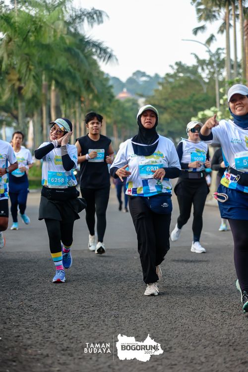 Race photo from Taman Budaya x BOGORUN 2025