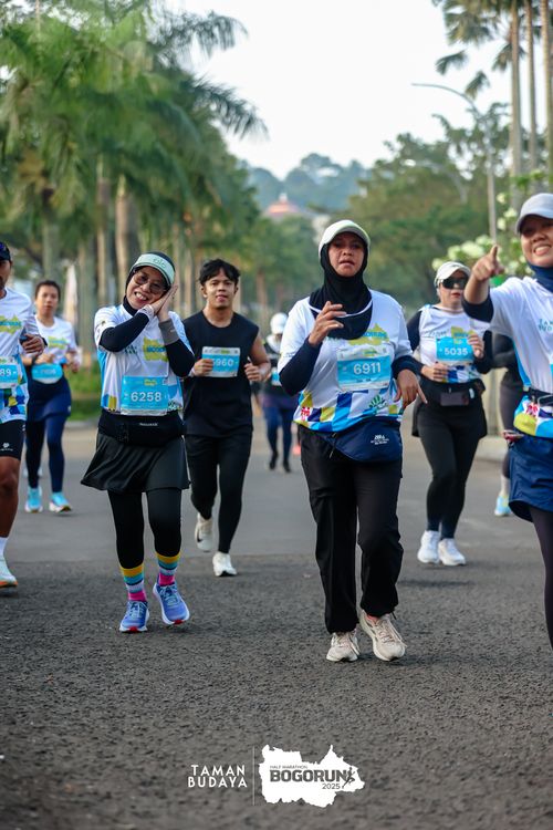 Race photo from Taman Budaya x BOGORUN 2025