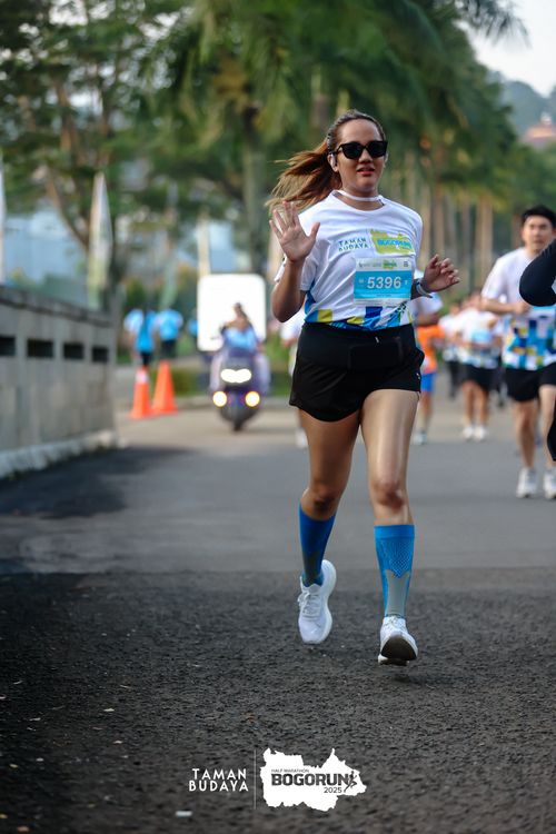 Race photo from Taman Budaya x BOGORUN 2025