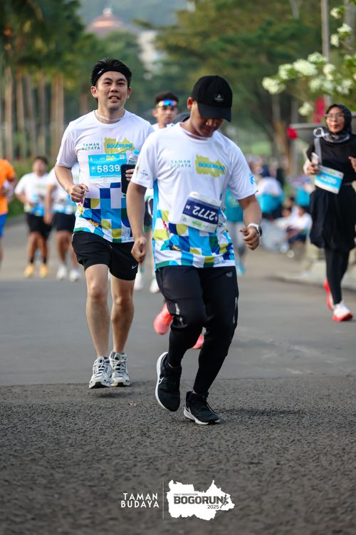 Race photo from Taman Budaya x BOGORUN 2025