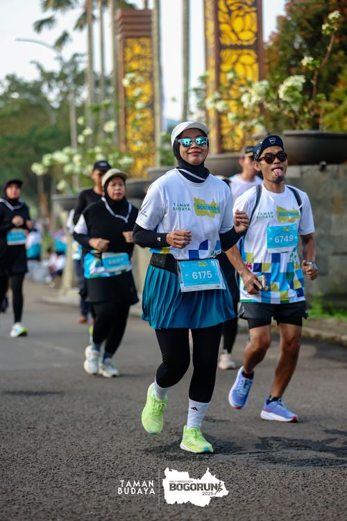 Race photo from Taman Budaya x BOGORUN 2025