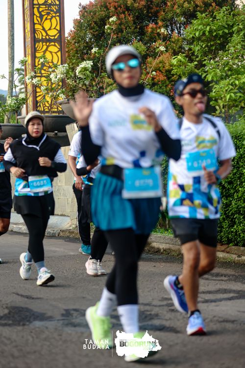 Race photo from Taman Budaya x BOGORUN 2025