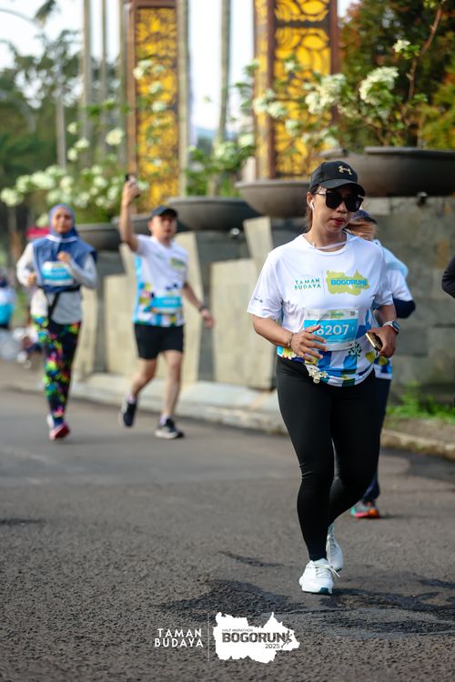 Race photo from Taman Budaya x BOGORUN 2025
