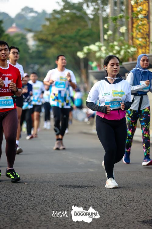 Race photo from Taman Budaya x BOGORUN 2025