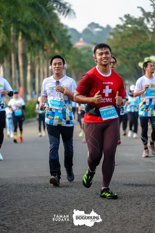 Race photo from Taman Budaya x BOGORUN 2025