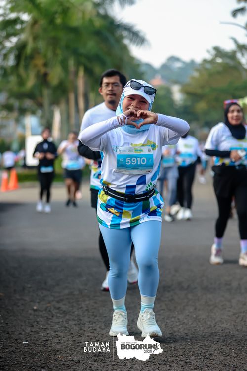 Race photo from Taman Budaya x BOGORUN 2025