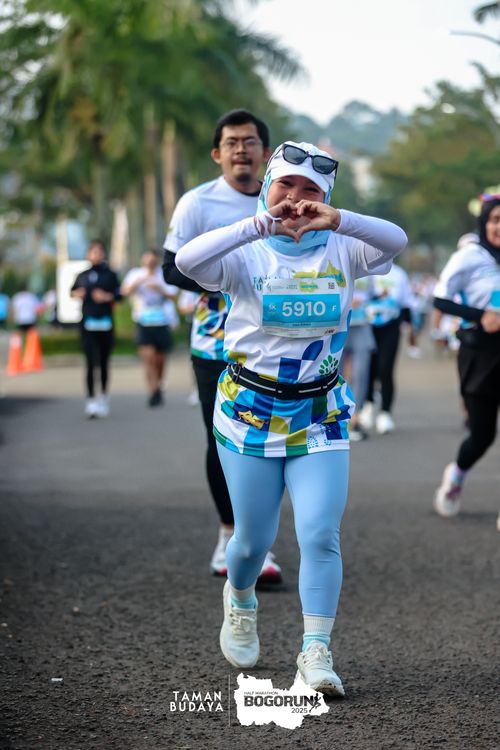 Race photo from Taman Budaya x BOGORUN 2025