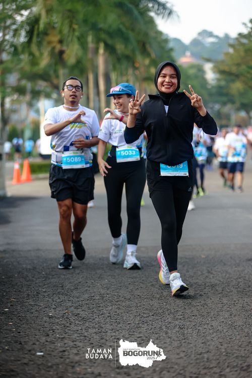 Race photo from Taman Budaya x BOGORUN 2025