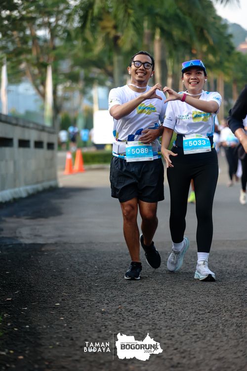 Race photo from Taman Budaya x BOGORUN 2025