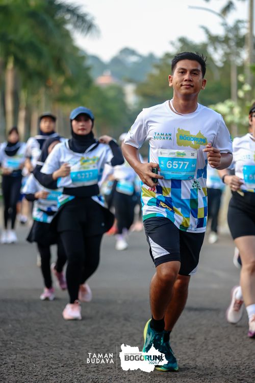 Race photo from Taman Budaya x BOGORUN 2025