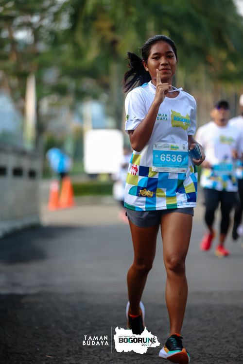 Race photo from Taman Budaya x BOGORUN 2025