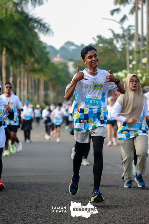 Race photo from Taman Budaya x BOGORUN 2025