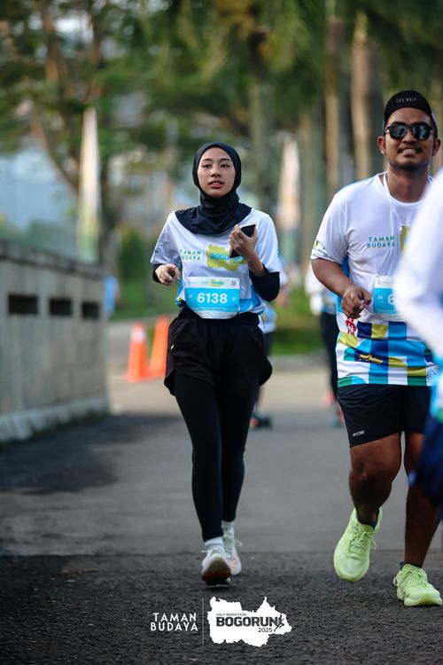 Race photo from Taman Budaya x BOGORUN 2025