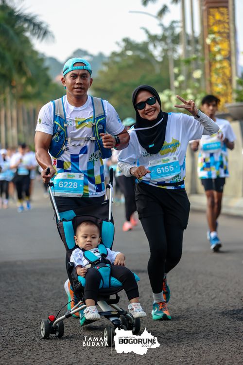 Race photo from Taman Budaya x BOGORUN 2025