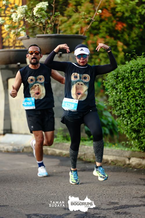 Race photo from Taman Budaya x BOGORUN 2025