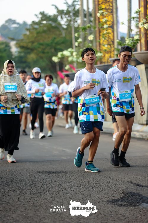 Race photo from Taman Budaya x BOGORUN 2025