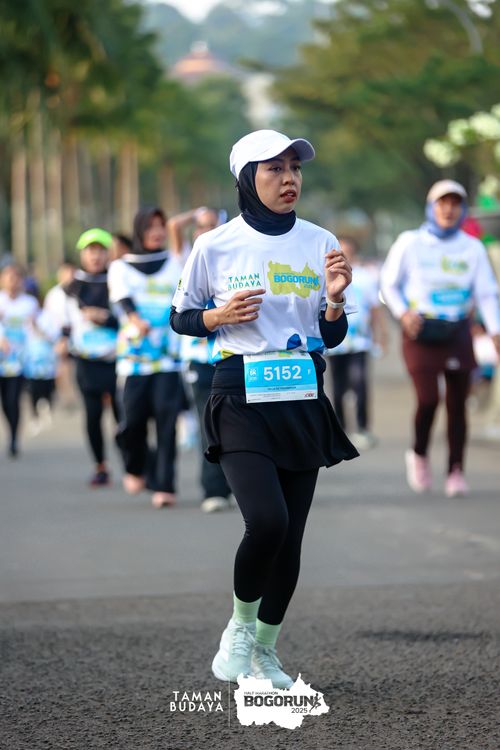 Race photo from Taman Budaya x BOGORUN 2025