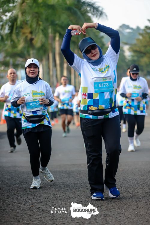 Race photo from Taman Budaya x BOGORUN 2025
