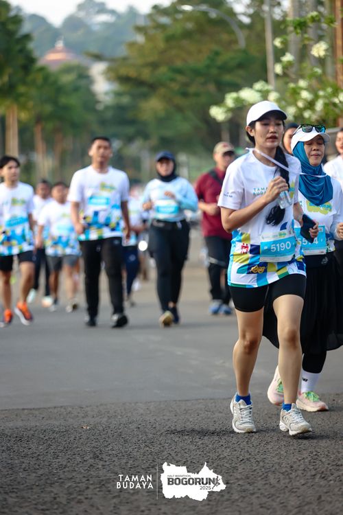 Race photo from Taman Budaya x BOGORUN 2025