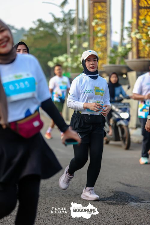 Race photo from Taman Budaya x BOGORUN 2025