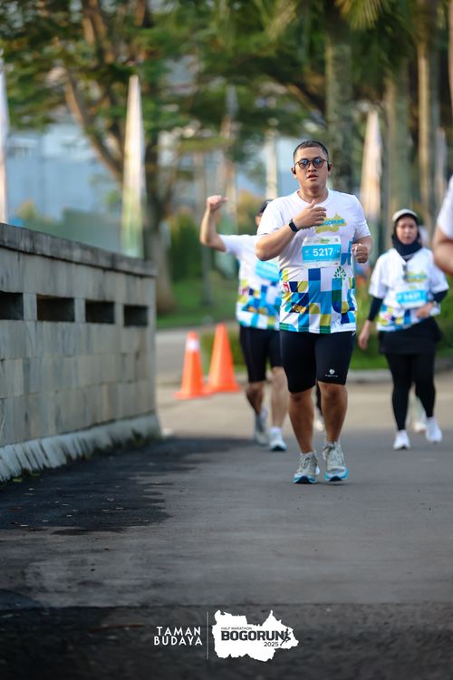 Race photo from Taman Budaya x BOGORUN 2025