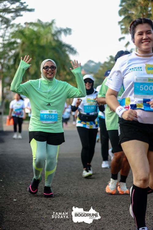 Race photo from Taman Budaya x BOGORUN 2025