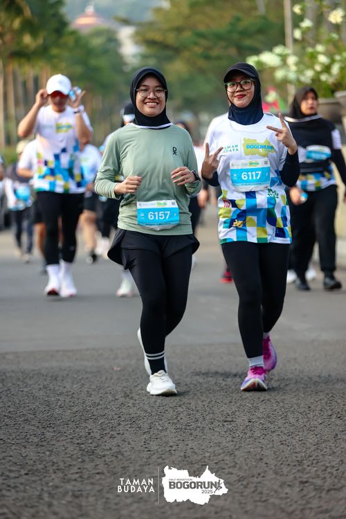 Race photo from Taman Budaya x BOGORUN 2025