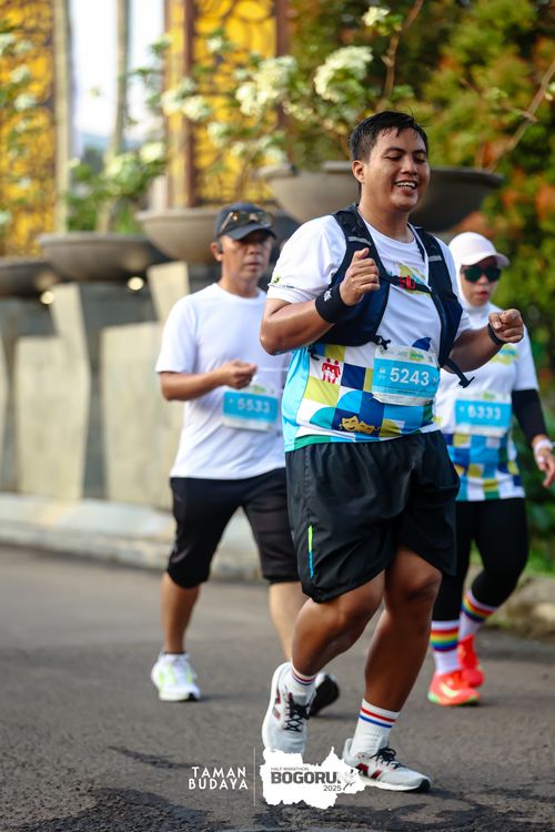 Race photo from Taman Budaya x BOGORUN 2025