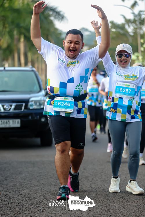 Race photo from Taman Budaya x BOGORUN 2025
