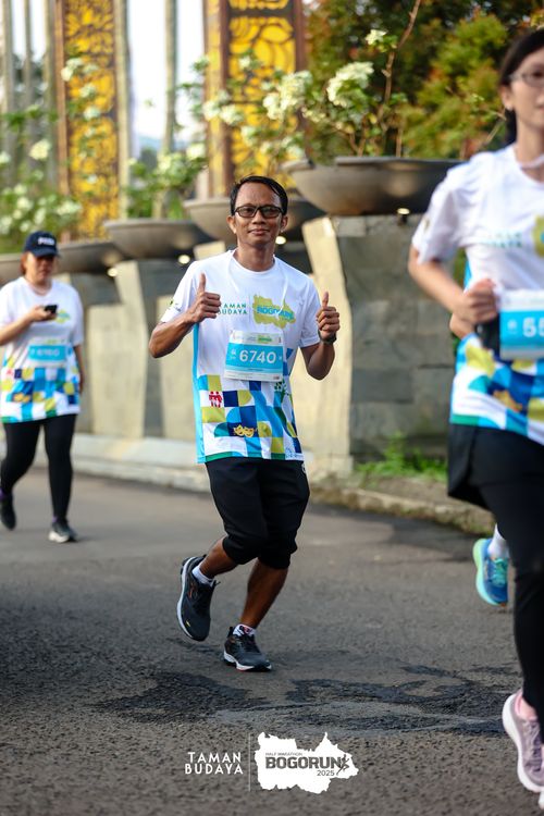 Race photo from Taman Budaya x BOGORUN 2025