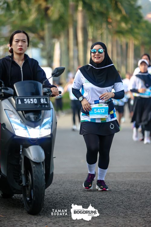 Race photo from Taman Budaya x BOGORUN 2025