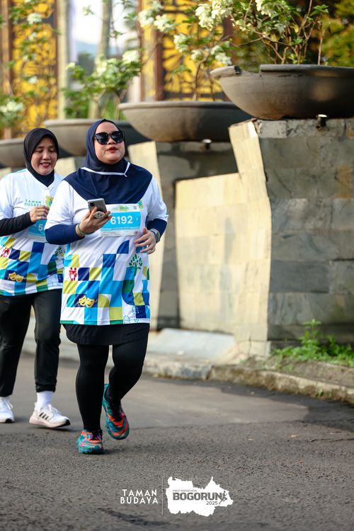 Race photo from Taman Budaya x BOGORUN 2025