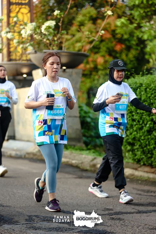 Race photo from Taman Budaya x BOGORUN 2025