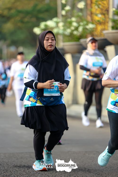 Race photo from Taman Budaya x BOGORUN 2025
